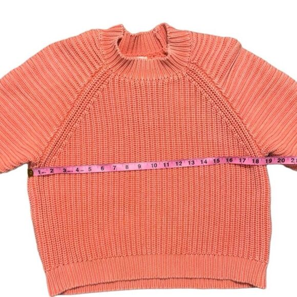 Maeve Anthropologie Coral sweater size XS - Picture 6 of 8
